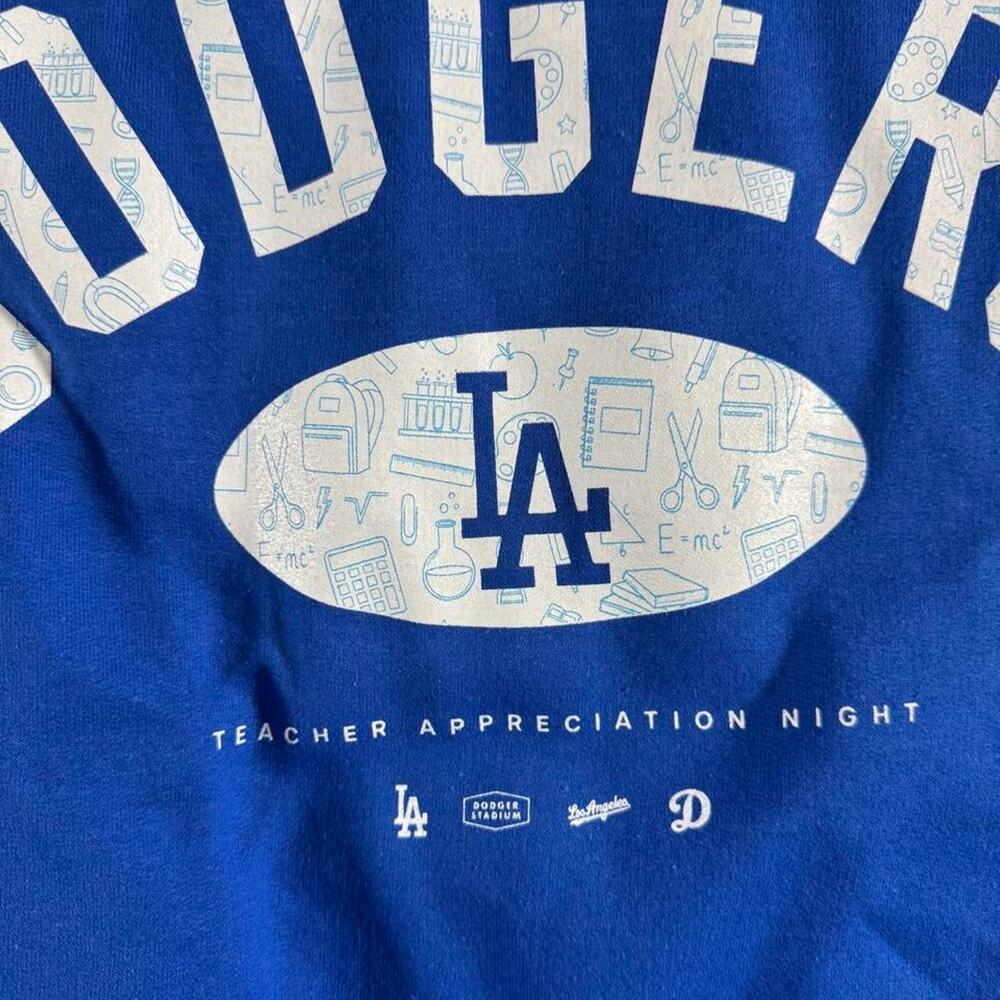 Blue los angeles dodgers crewneck - Picture 2 of 4